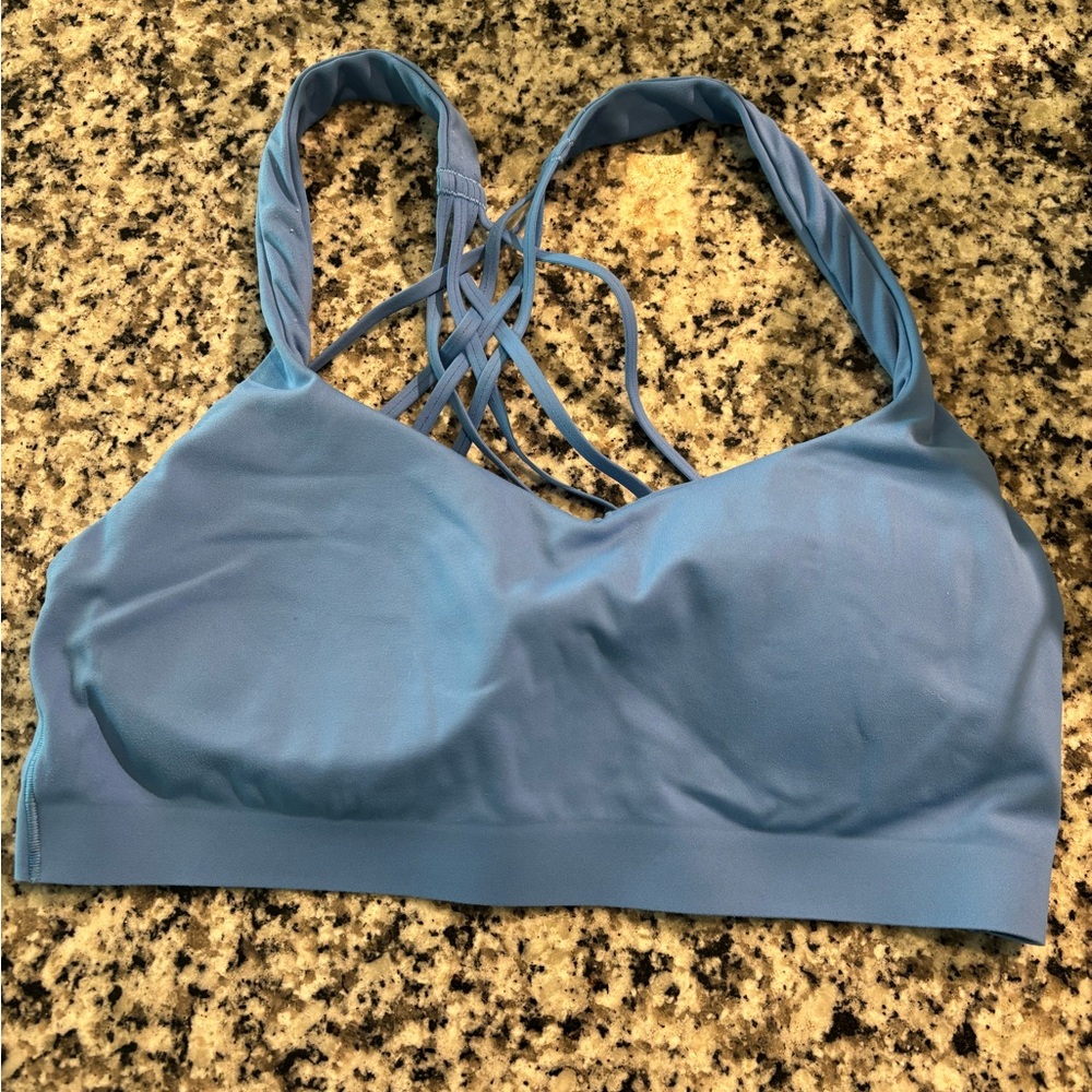 lululemon athletica Light Blue Sports Bra